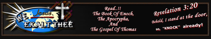 We Exalt Thee .com